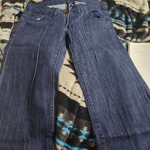 Women's Boot Cut Jeans - Blue